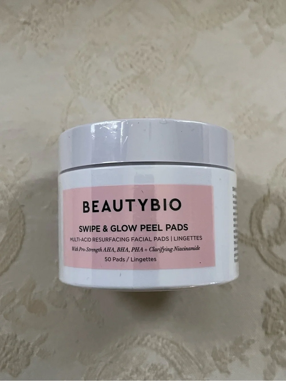 Swipe & Glow Peel Pads – Pink Resurfacing Facial Pads